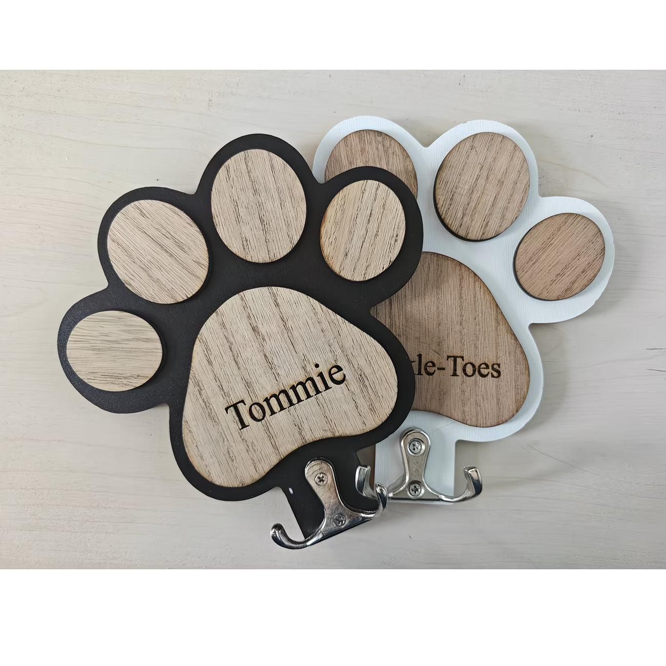 Personalized Paw Print Hook