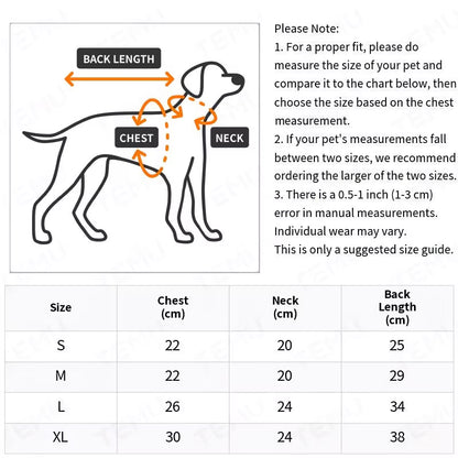 Sweater for Cats and Dogs, a Warm Pullover, Ideal for Small Cats and Dogs