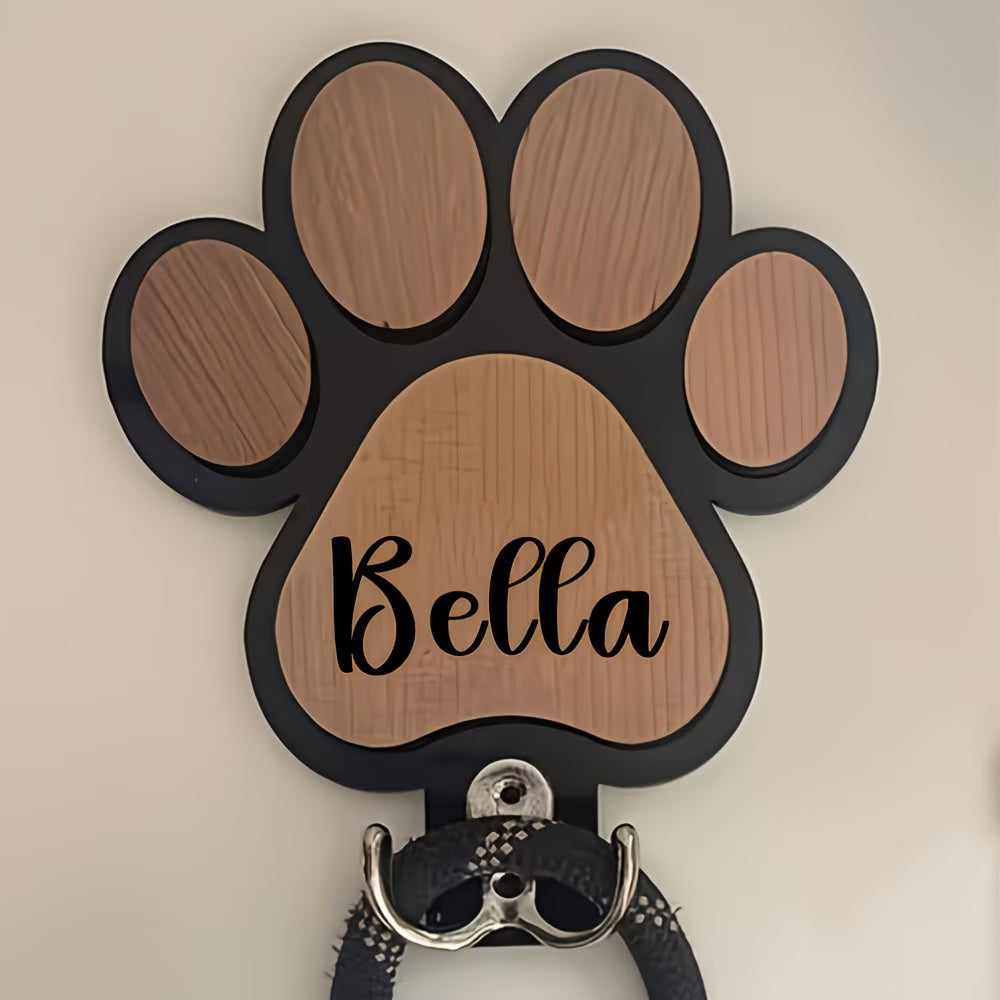 Personalized Paw Print Hook