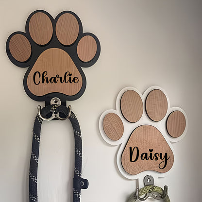 Personalized Paw Print Hook