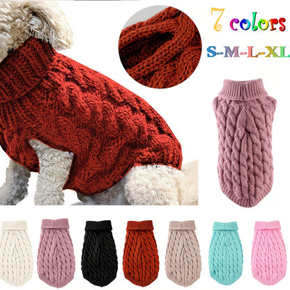Sweater for Cats and Dogs, a Warm Pullover, Ideal for Small Cats and Dogs